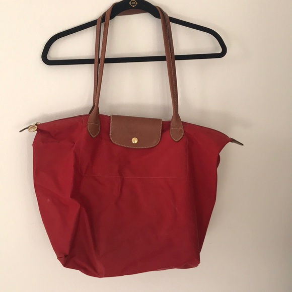 longchamp red bag